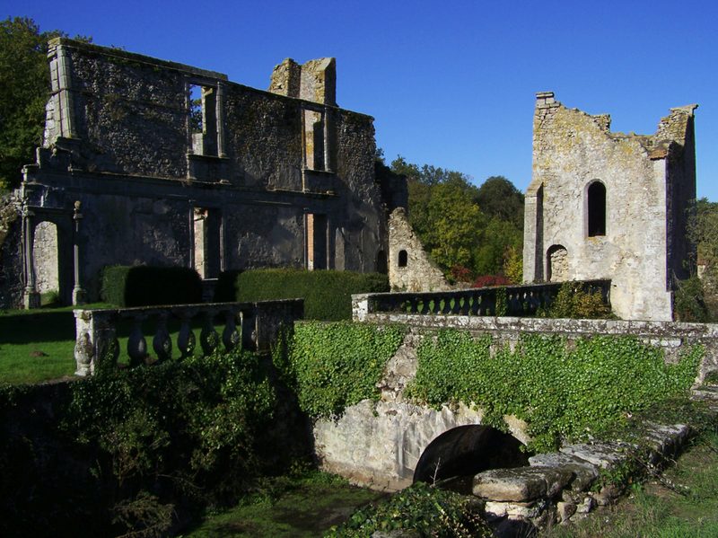 les ruines du château de la Durbelière